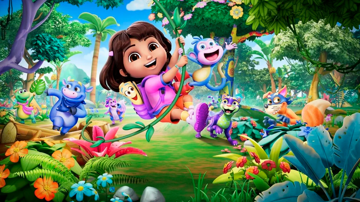 Dora : Sauvetage en Forêt Tropicale, un jeu pour enfant simple et ludique