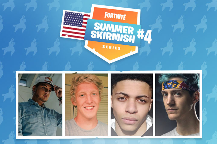 Fortnite Skirmish Series Semaine 4 : Liste des joueurs américains présents