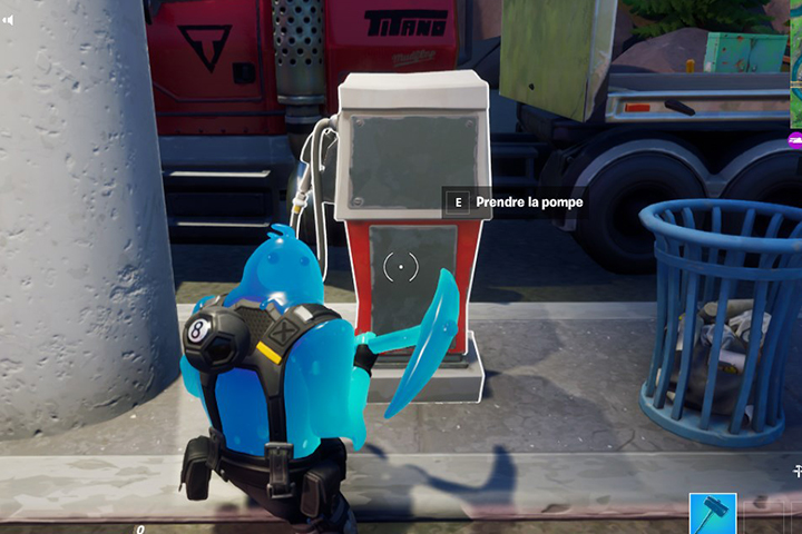 Fortnite : Mettre de l'essence dans un véhicule à Catty Corner, défi semaine 9