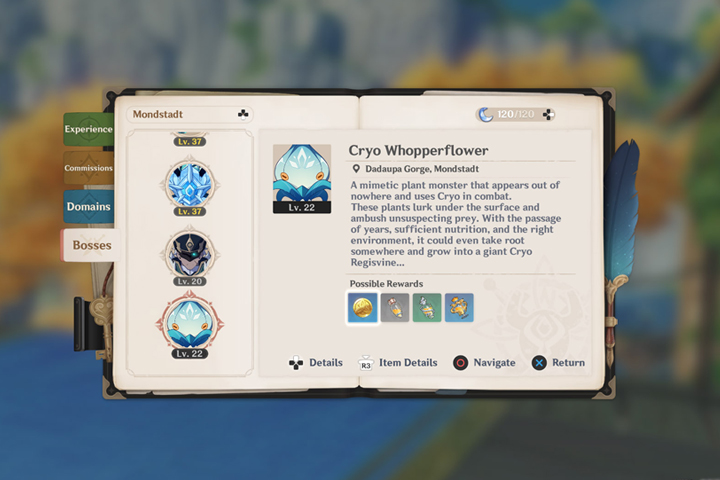 Fleur Mensongère Genshin Impact, comment avoir du nectar léger ?