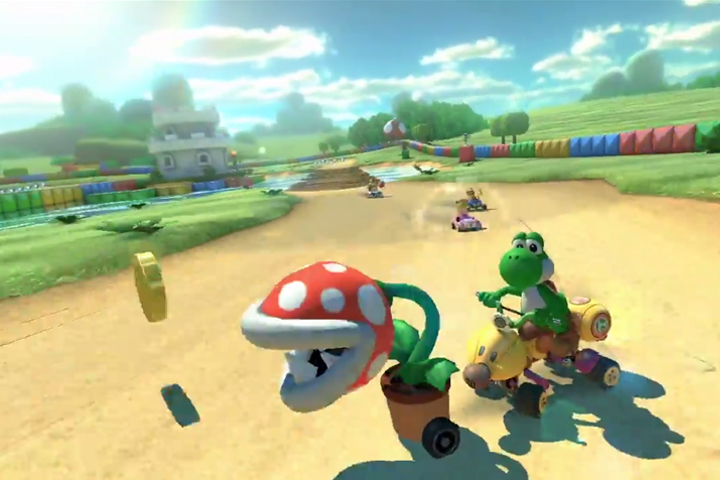 Mario Kart Tour : Plantes Piranha, renverser pour un défi
