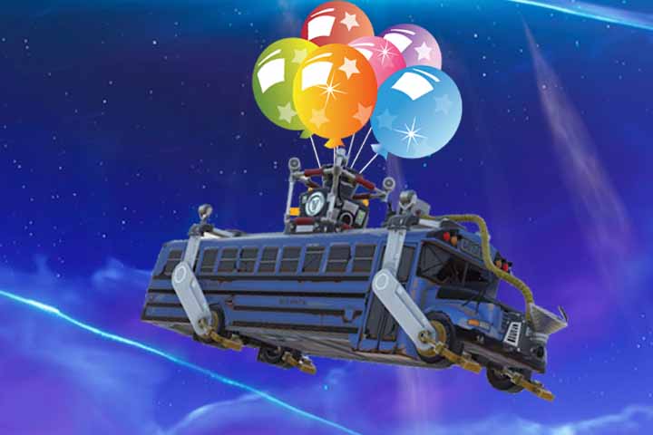Fortnite : Anniversaire des 1 an, 25 juillet 2018