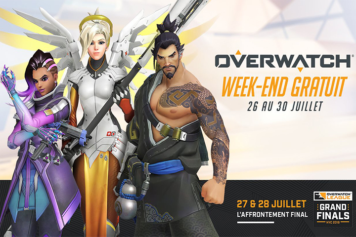 Overwatch gratuit ce week-end