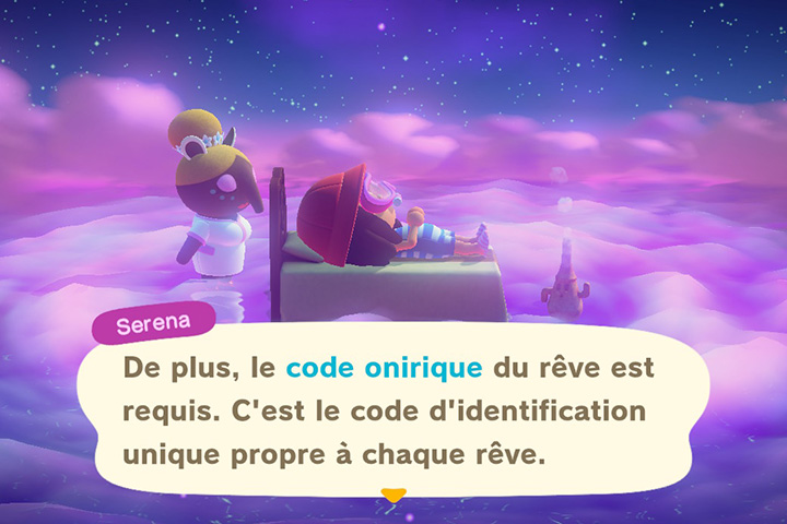 Code onirique Animal Crossing : New Horizons, partagez et trouvez des codes pour le monde des rêves