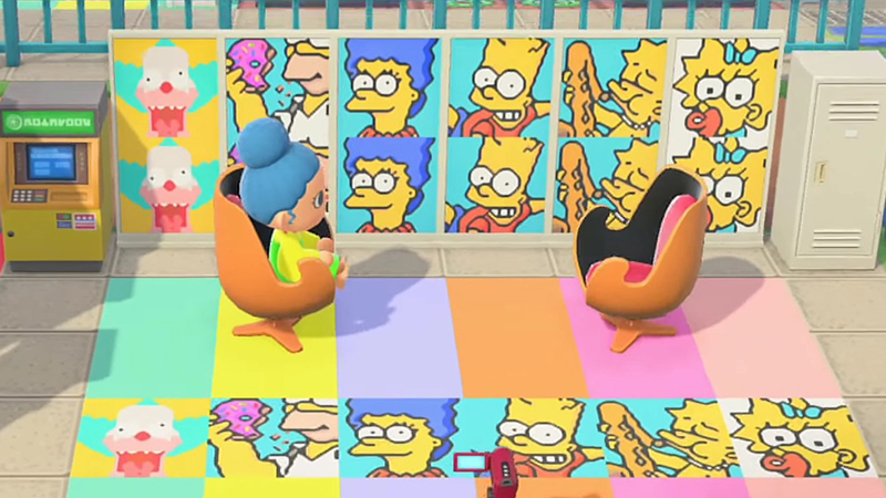 Une île Simpson dans Animal Crossing : New Horizons