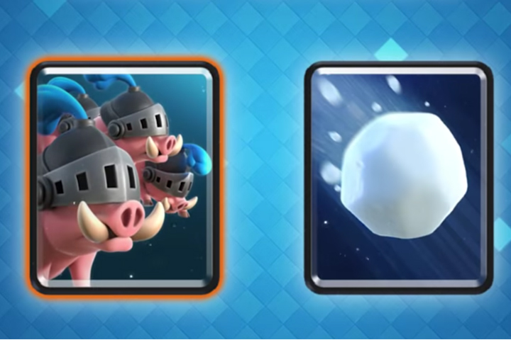 Meilleurs decks Cochons royaux et Méga boule de neige