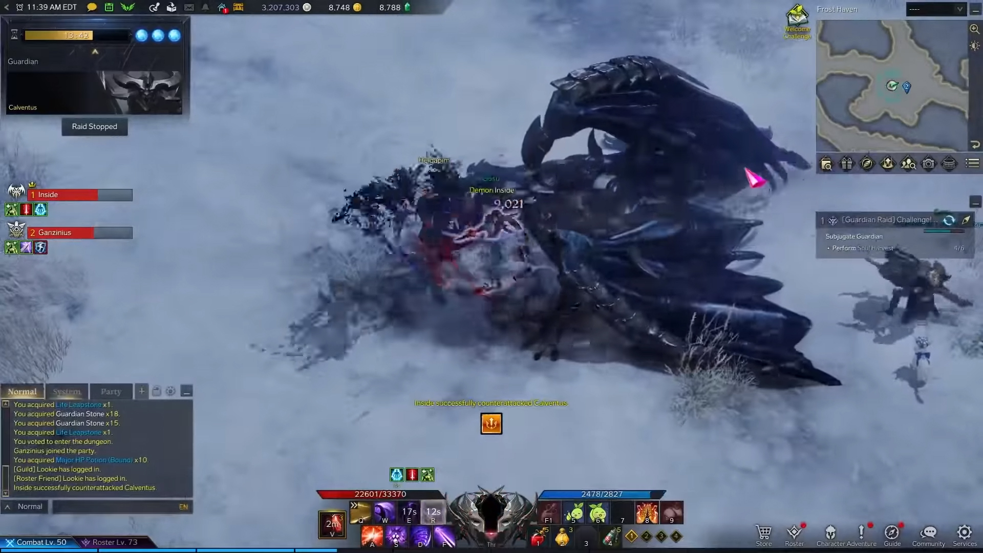 Où trouver Calventus dans Lost Ark ?