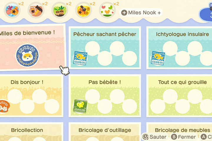 Programme Miles Nook dans Animal Crossing : New Horizons, présentation et infos