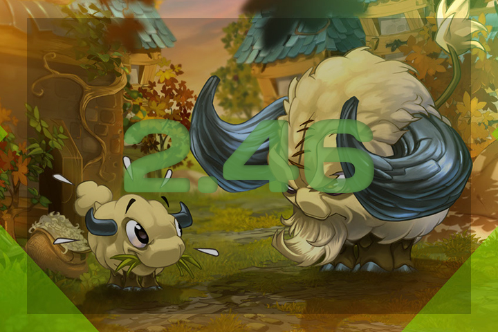 Mise à jour 2.46 en ligne