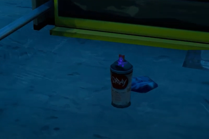 Obtenir des bombes d'aérosol dans les entrepôts de Dirty Docks ou les garages de Pleasant Park sur Fortnite, défi saison 7