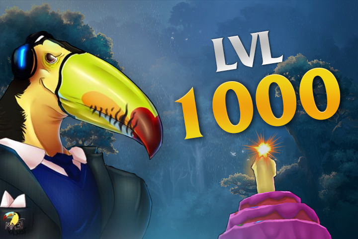 Itw Toucan Celeste, le 1er niveau 1000