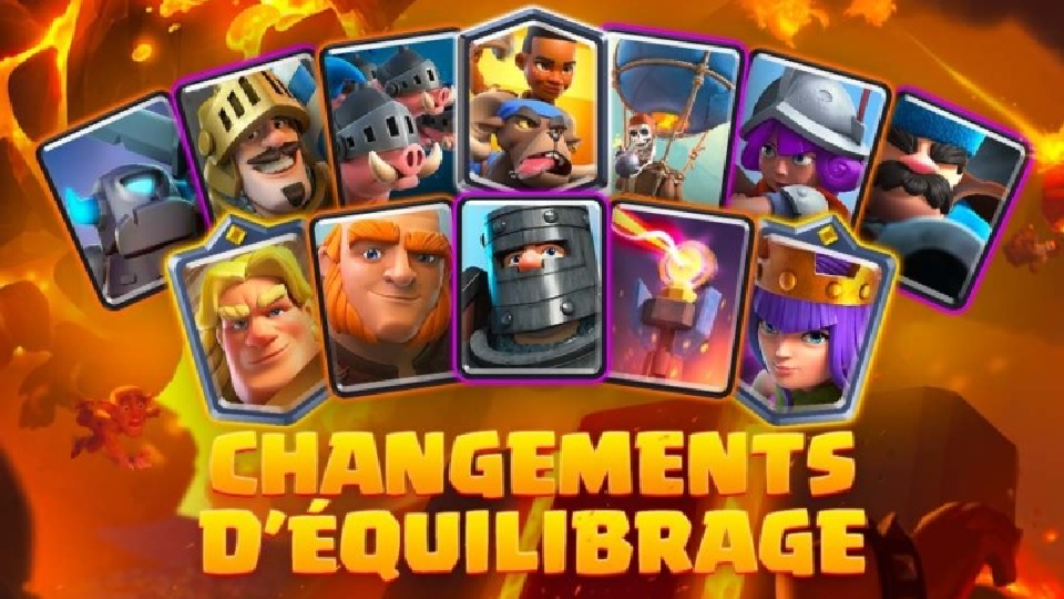 Quelles sont les nouveautés du patch du 4 avril de Clash Royale ?