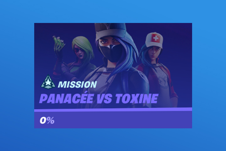 Fortnite : Défis Panacée vs Toxine, guides et astuces