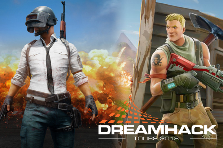 Dreamhack Tours : PUBG et Fortnite au programme de l'édition 2018