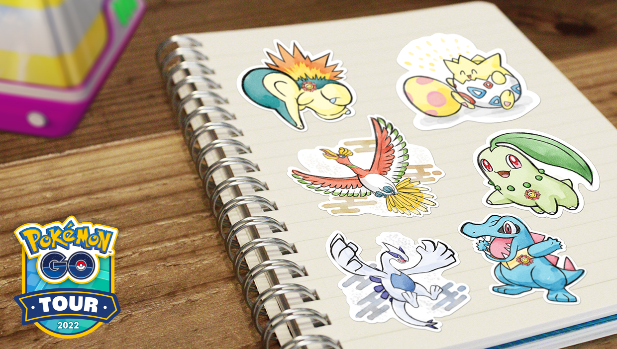 Défi Collection du Circuit Johto 2022 sur Pokémon Go