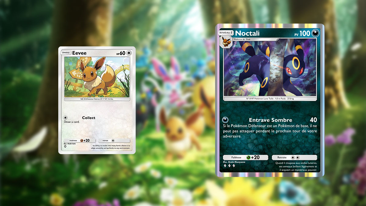 Quel deck jouer avec Noctali dans Pokémon JCC Pocket ?