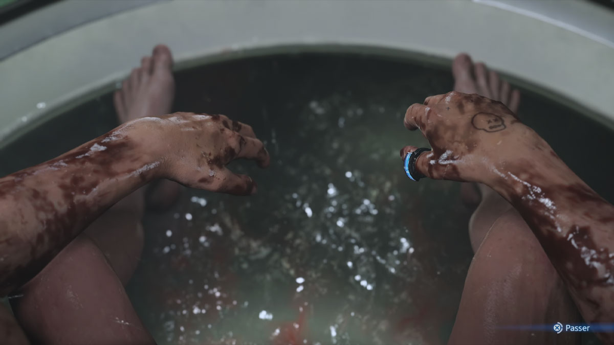Pourquoi il faut prendre une douche régulièrement dans Death Stranding 2 ?