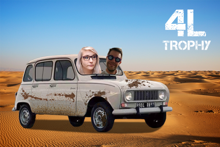 Breakflip soutient Jeel & Valouzz pour le 4L Trophy 2018