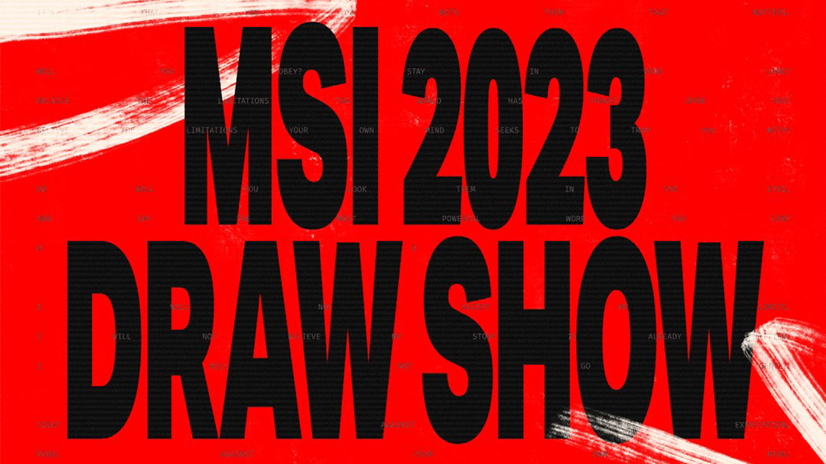 Quand et comment suivre le tirage au sort des groupes du MSI 2023 pour LoL ?