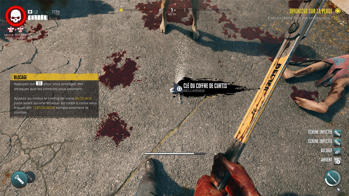 Comment avoir la clé du coffre de Curtis dans Dead Island 2 ?