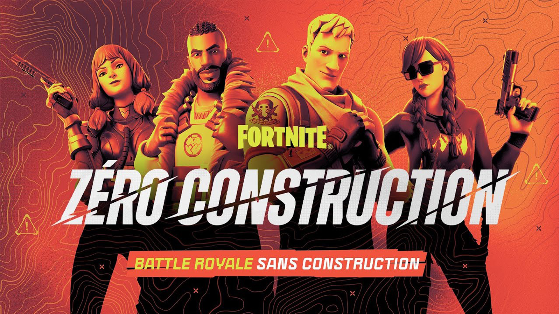 Le Zéro Construction devient un mode sur Fortnite