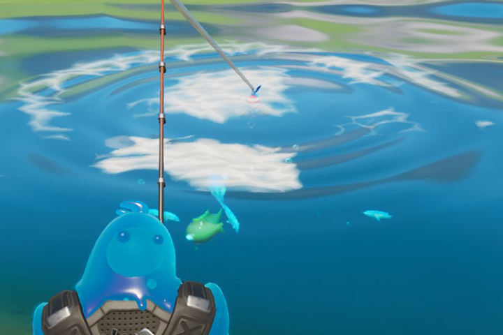 Fortnite : Regagnez des PV en mangeant un Fretin, un Poisson et un Bleuvageon