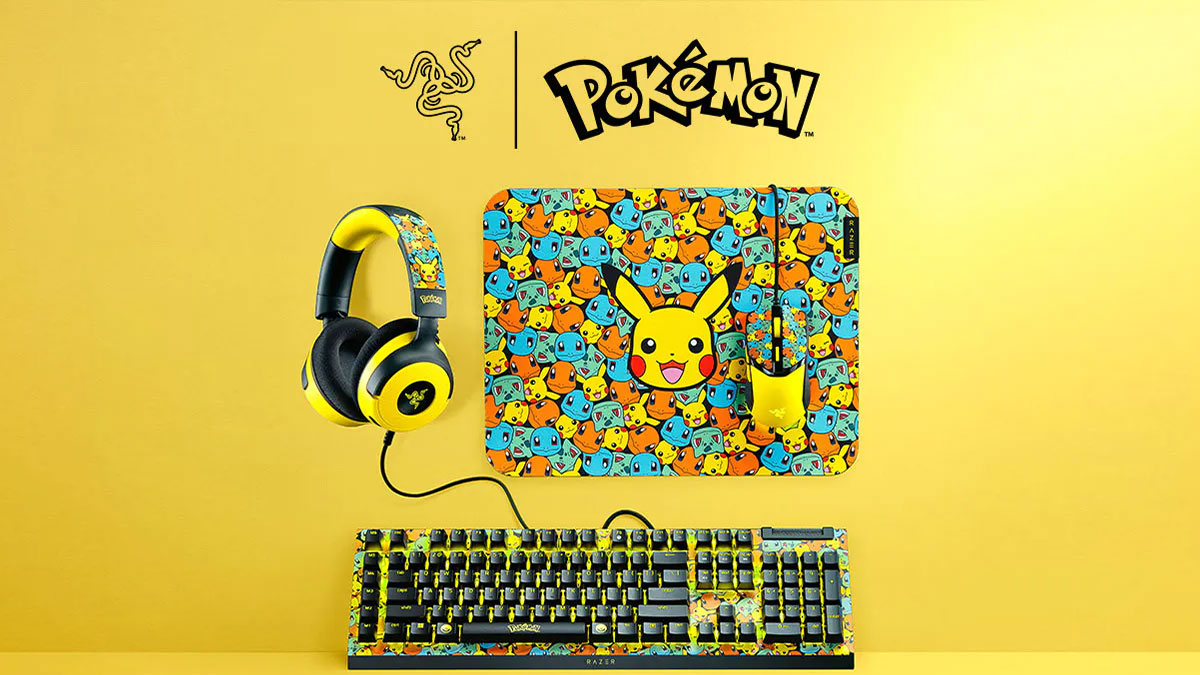 Razer x Pokémon : une collection de périphériques qui mélange performance et nostalgie