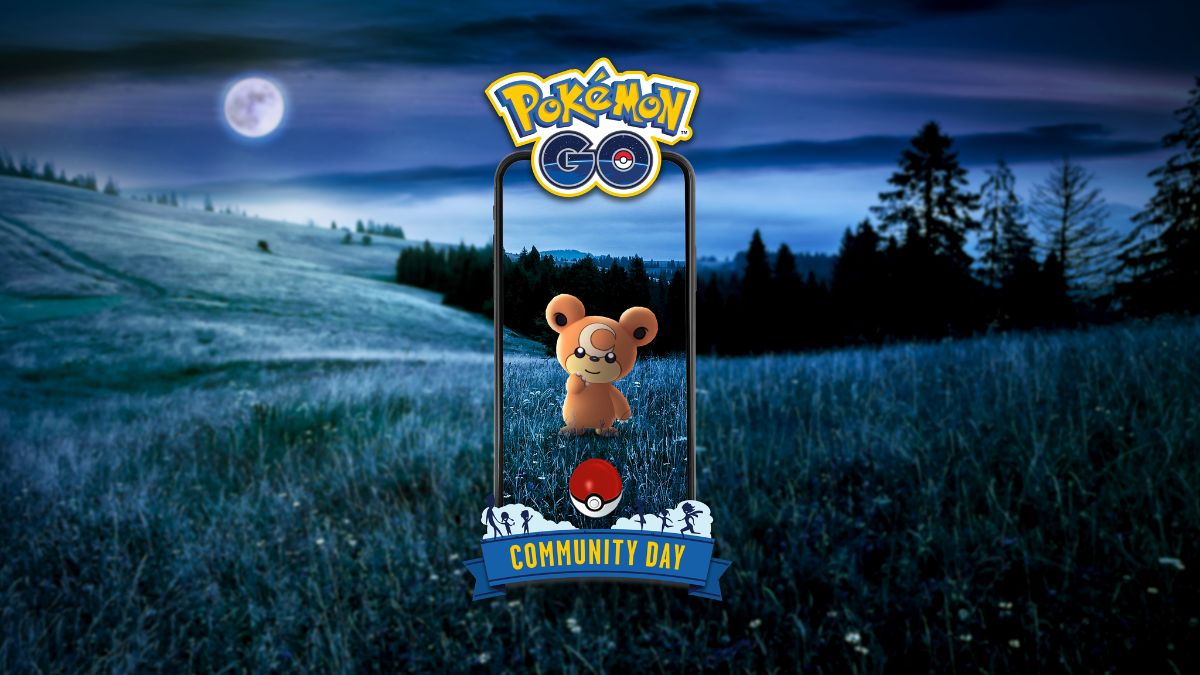 Community Day Teddiursa (shiny) de novembre 2022 sur Pokémon GO