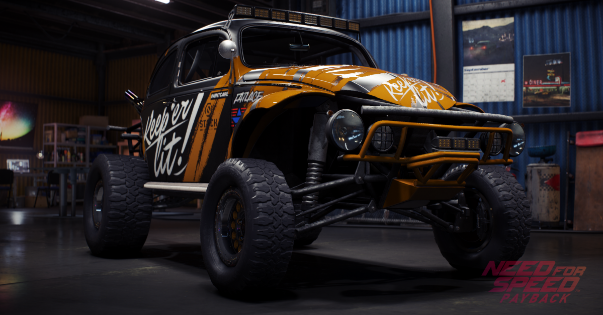 Need For Speed : Payback - Trouver les morceaux d'épave de la Chevrolet C10 Stepside Pickup 1965