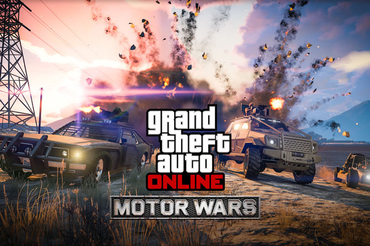 Les Guerres motorisées dans GTA 5 Online