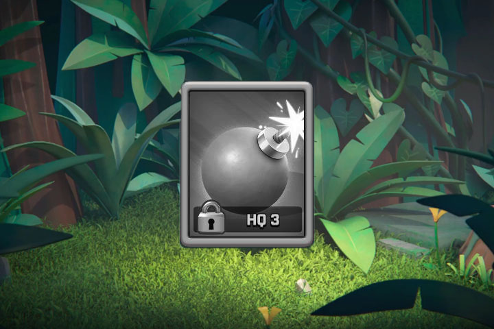 Rush Wars : Bombe, infos sur l'unité de défense