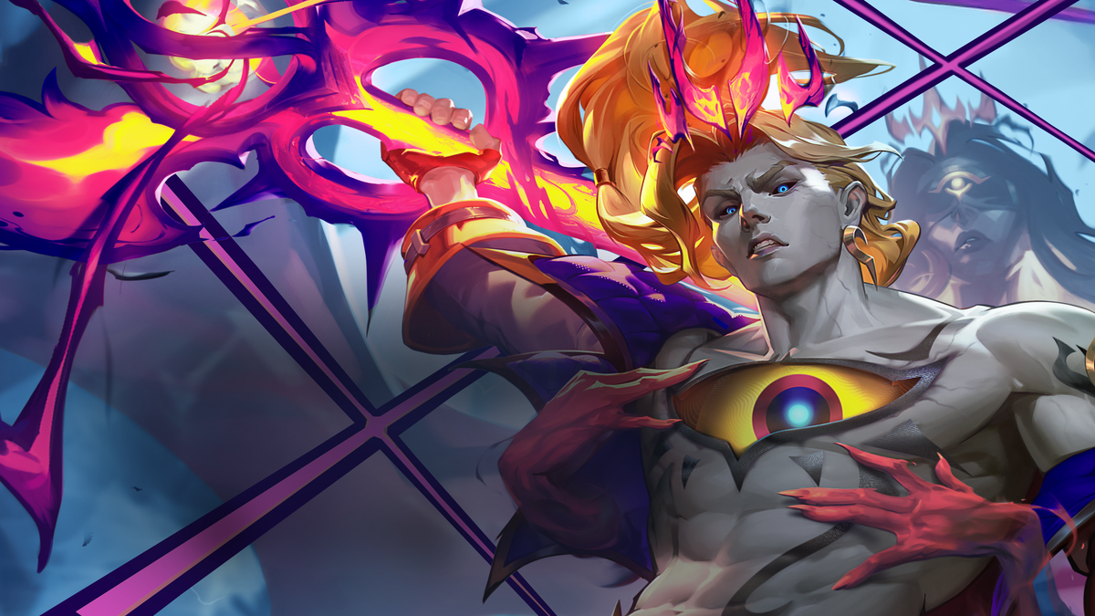 Compo Viego Reroll en verticale Combattant Spirituel au set 15 de TFT