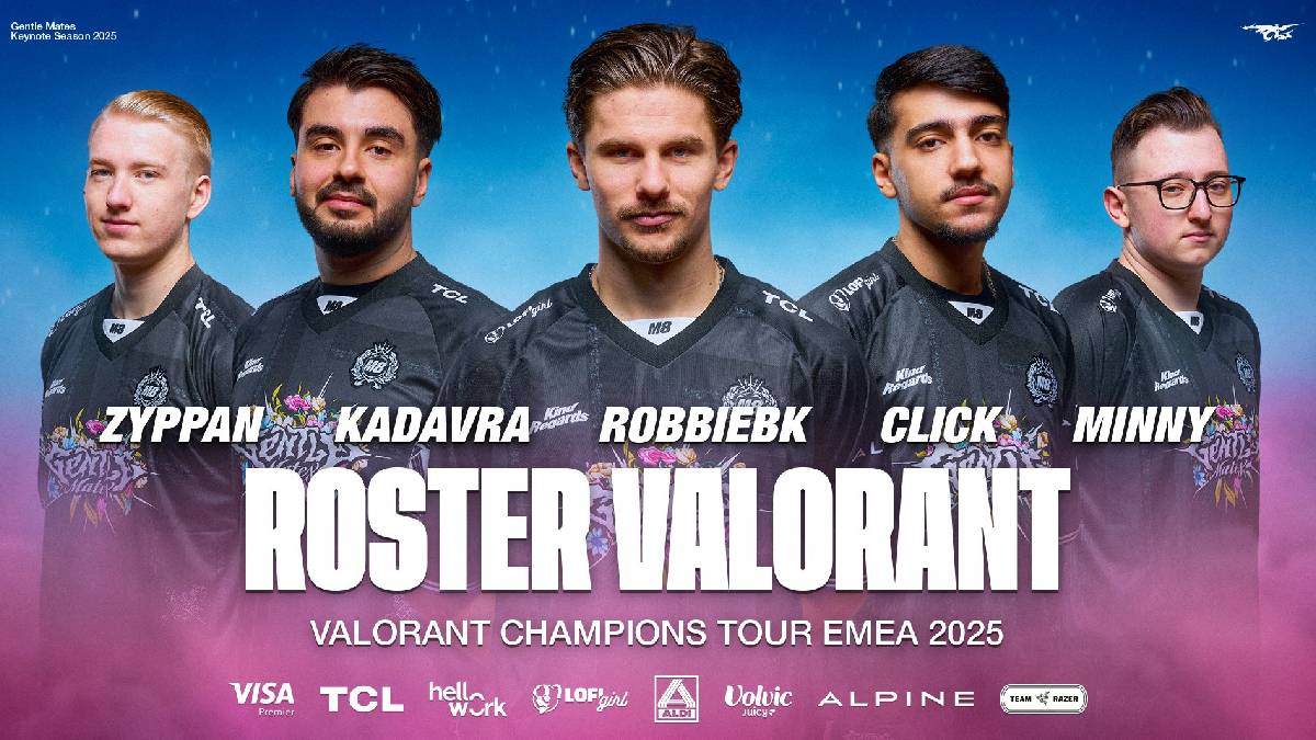 Roster M8 VALORANT : une nouvelle équipe qui promet de voir la vie en rose !