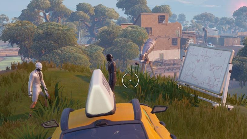 Défi : Infliger des dégâts à un adversaire au site d'enlèvement de Slurpy Swamp