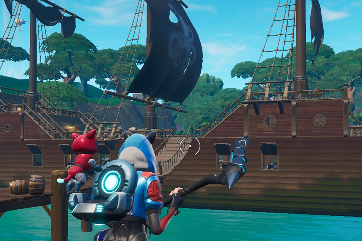 Fortnite : Collecter du bois depuis un bateau pirate et un vaisseau viking, défi semaine 10 saison 9