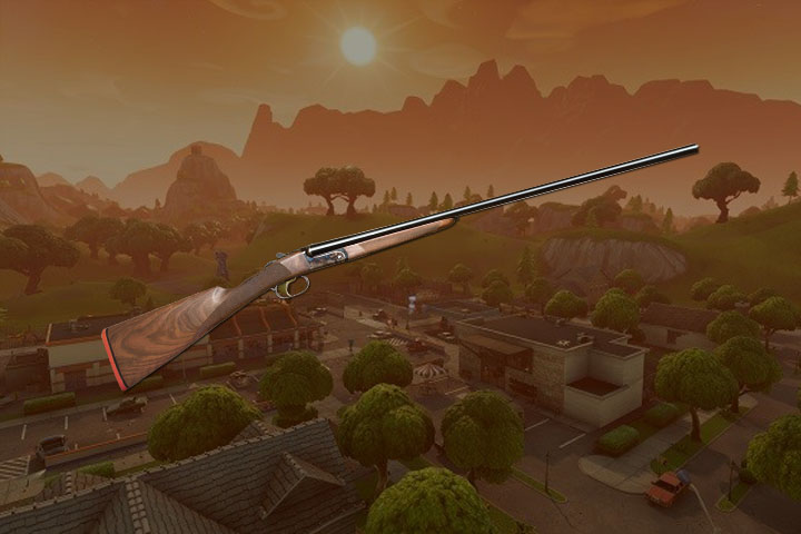 Fusil de chasse, nouvelle arme Fortnite