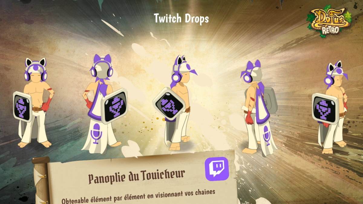 Comment récupérer le Twitch Drop sur Dofus Retro Temporis 2 : Parchomancia ?