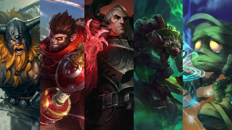 Tier list des meilleurs champions du patch 12.12