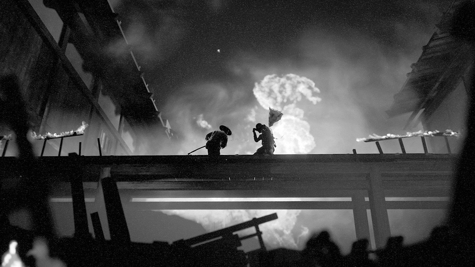 Peut-on jouer en couleurs à Trek to Yomi ?