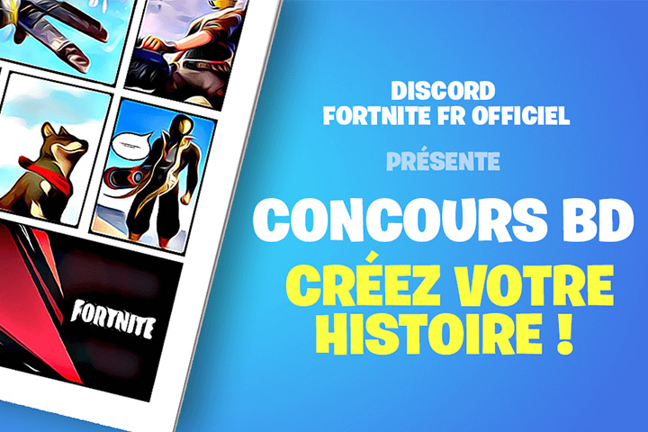 Fortnite annonce un concours de Bande Dessinée