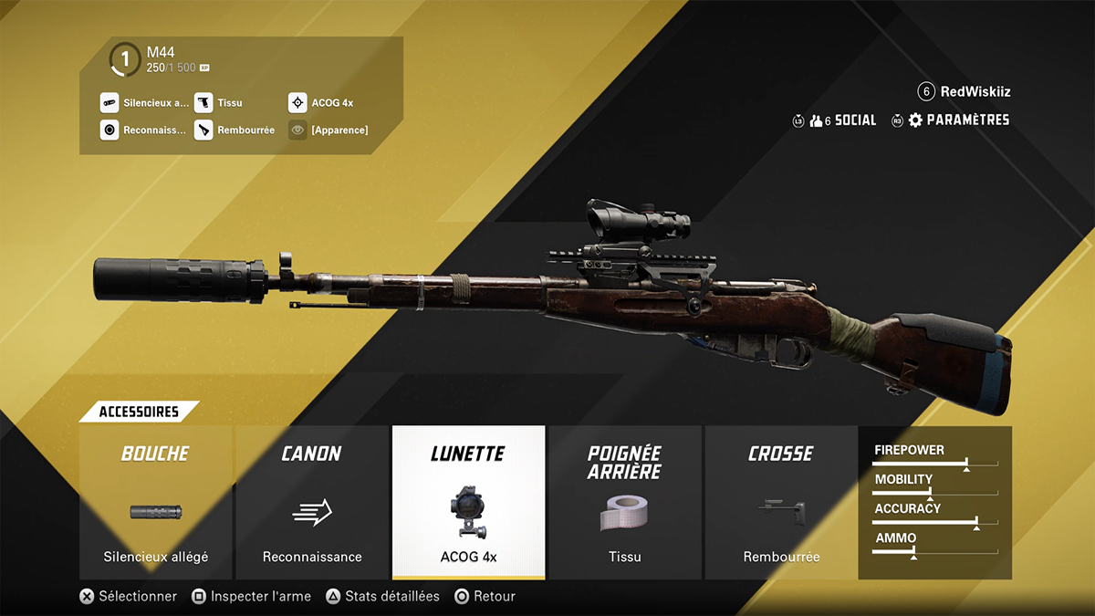 Classe M44 XDefiant : les meilleurs accessoires et loadout