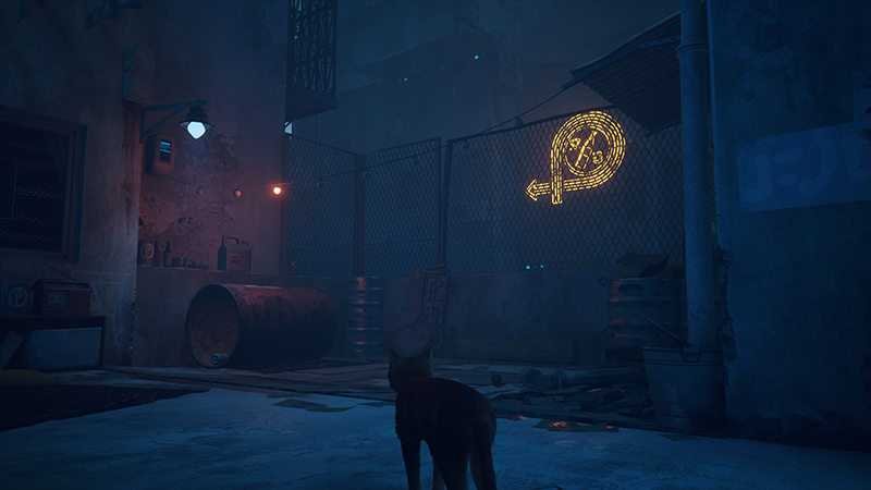 Comment résoudre l'énigme avec un tonneau sur Stray ?