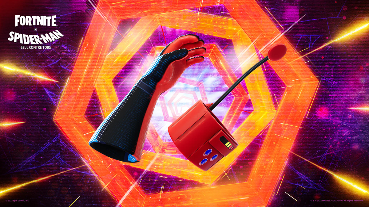 Lance toile du Spider Verse Fortnite : où trouver l'objet pour réaliser les défis ?