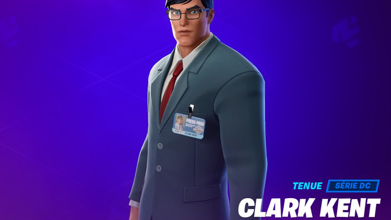 Utiliser une cabine téléphonique en tant que Clark Kent dans Fortnite, défi Superman