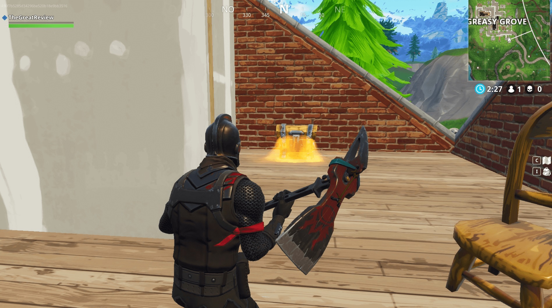 Défi : Coffres à Greasy Grove