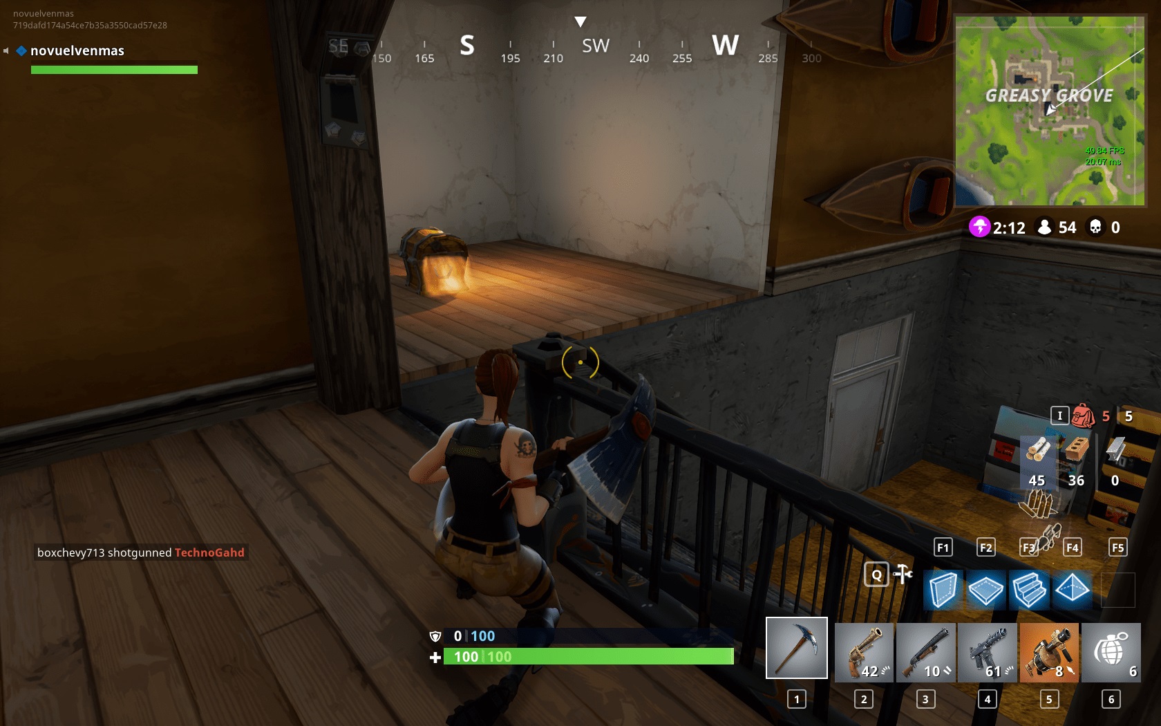 Défi : Coffres à Greasy Grove