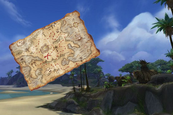 WoW : Carte au trésor mystérieuse, nouvelle récompense de la quête hebdomadaire des Îles de l'expédition au patch 8.1