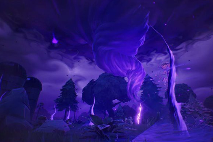 Fortnite : Puce 20 Décryptage, Chercher au centre de n'importe lequel des trois premiers cercles de tempête, Défi