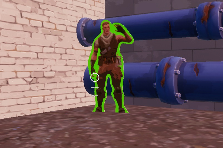 Fortnite : Trouver Jonesy caché derrière une clôture, défis Virée urbaine