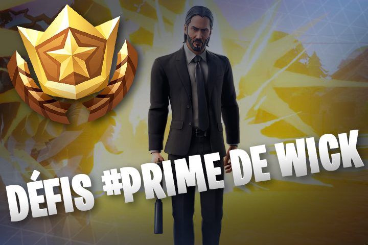 Fortnite : Défis le Pactole de Wick, liste et guides
